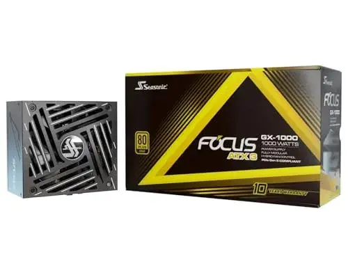 Seasonic 1000W Focus GX V4 Gold Preto