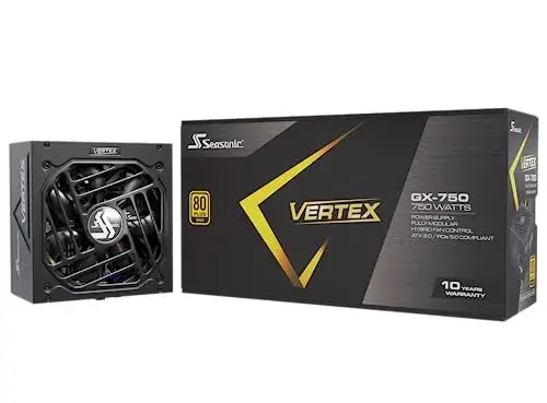 Seasonic 750W Vertex GX 80 Plus Gold Preto