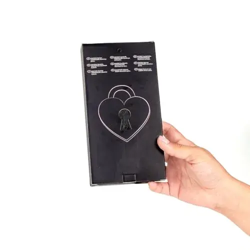 Secret Play Algemas Metal Marabou Black