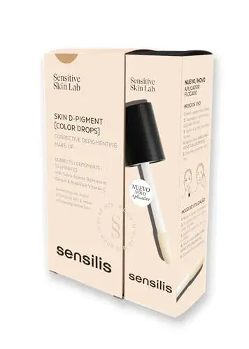 Sensilis Skin D-Pigment Color Drops Beige Rosé 30ml Alta cobertura