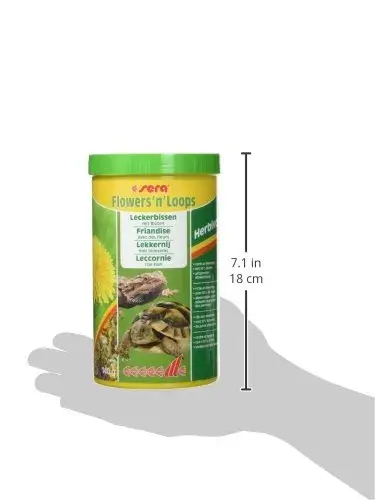 Sera Comida Petiscos com Flores 1000ml