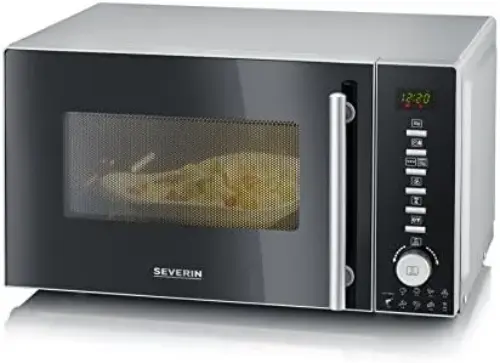 Severin MW7773 800W Micro-ondas Grill Prateado