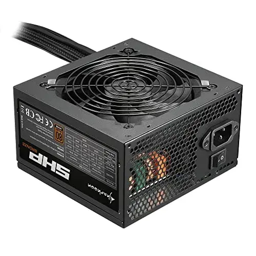Sharkoon 700W SHP Bronze Certificada Preto