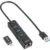 Sharkoon Hub USB 3.2 Gen 1 3 portas USB com Ethernet