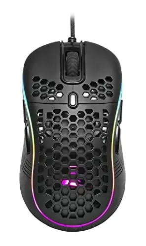 Sharkoon Light2 S RGB Preto Wireless
