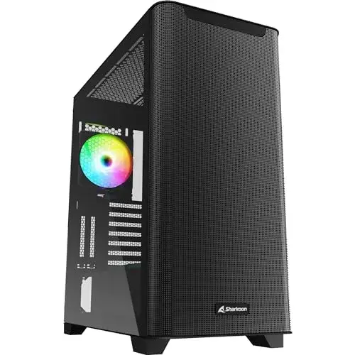 Sharkoon M30 Extended-ATX Full Tower Preto com Iluminação RGB