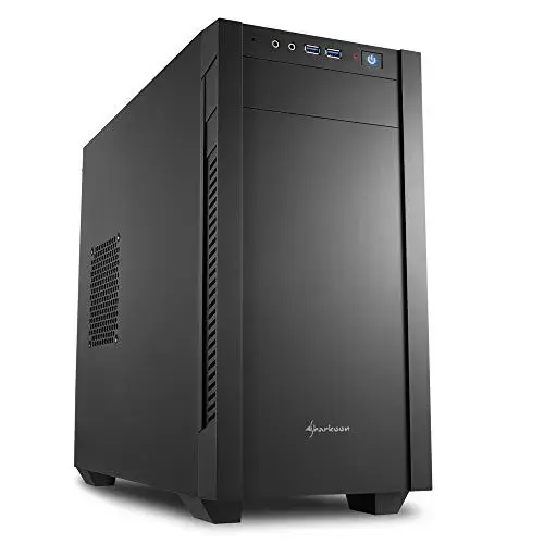 Sharkoon S1000 Caixas de PC Tower Preto Metal