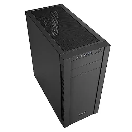 Sharkoon S25-V Caixa Midi Tower ATX Preto Metal Com Ventoinhas 120mm