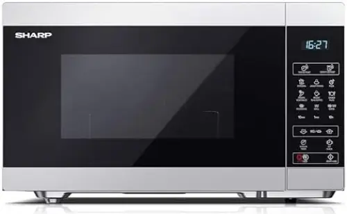 Sharp YC-MG81ES 900W grill digital 28L cinza