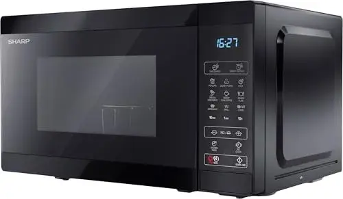 Sharp YCMG02EB 800W Micro-ondas Grill Preto