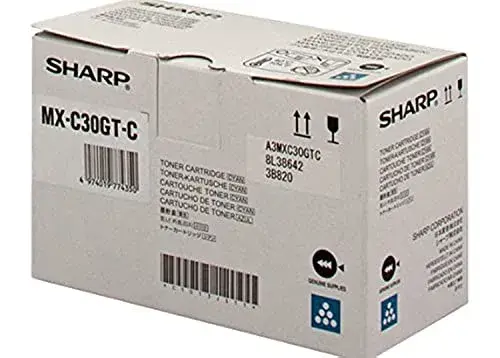 Sharp MXC30GTC Toner Cyan 6000 páginas