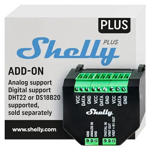 Shelly Add-On Sensor de Estado e Temperatura