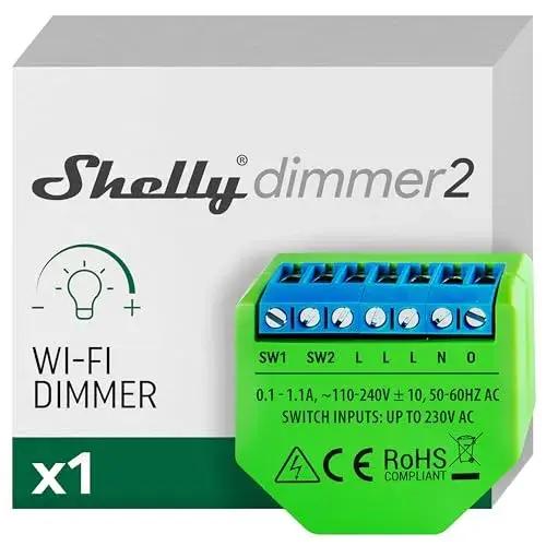 Shelly Dimmer 2 Regulador de Luz Wi-Fi