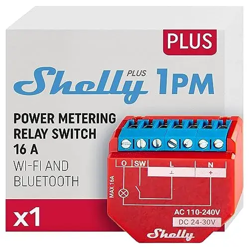Shelly Interruptor Smart Wi-Fi 1PM