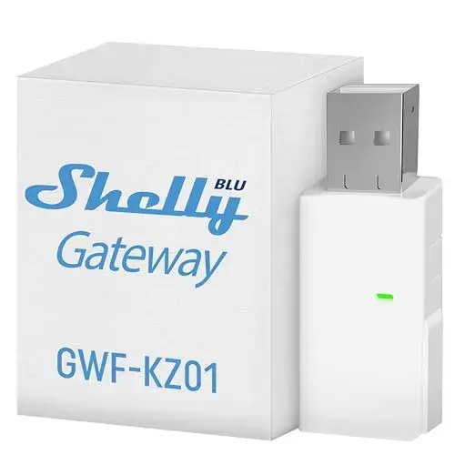 Shelly Pen Gateway Bluetooth WiFi USB Single-band 2.4 GHz Branco