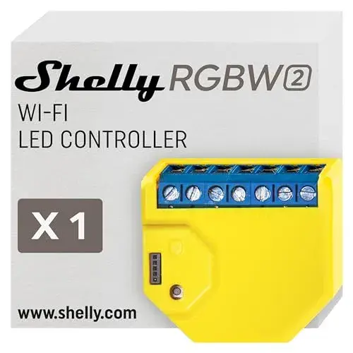 Shelly Relay Sem Fios Controle de Fitass LED RGBW