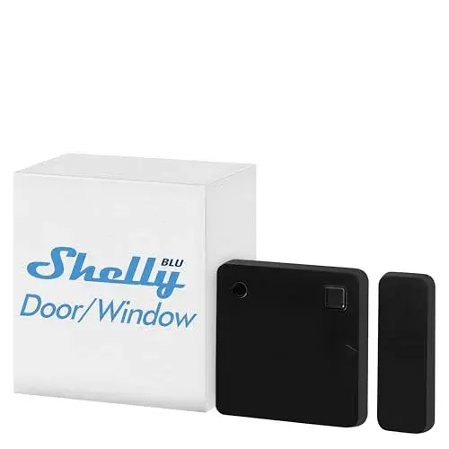 Shelly Shelly Blue Door/Window Sensor Sem Fios Bluetooth Preto