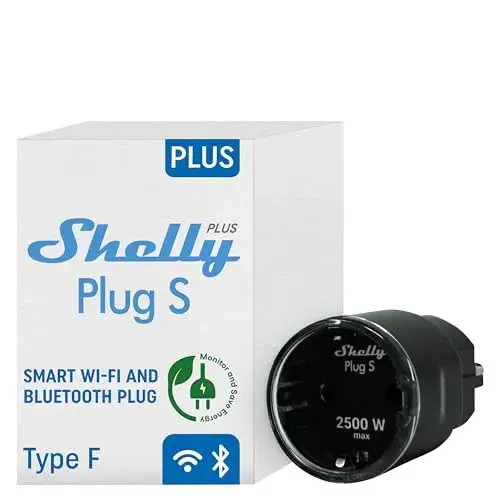 Shelly Tomada Inteligente Wi-fi 220V Preto