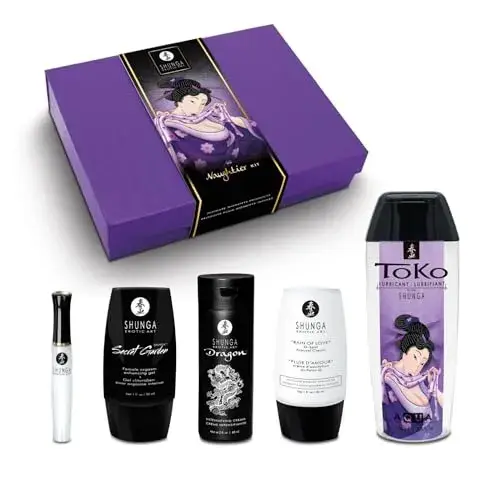 Shunga Kit Erótico Natural Sem Açúcar Não Tóxico