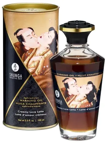 Shunga Linha Love Latte Óleo de Aquecimento 100ml