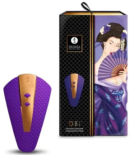 Shunga Obi Vibrador Íntimo Purple