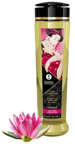 Shunga Óleo Massagem Amour Doce Lotus 240ml