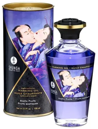 Shunga Óleo Massagem Frutas Exóticas 100ml