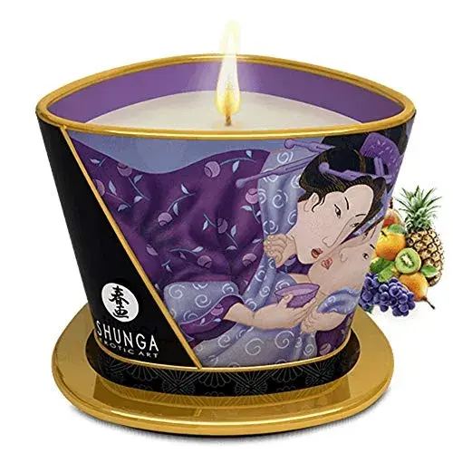 Shunga Vela de Massagem Frutas Exóticas 170ml