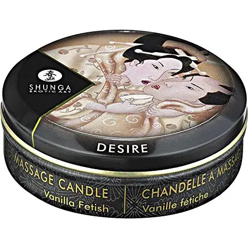 Shunga Vela Massagem Afrodisíaca Baunilha 30ml