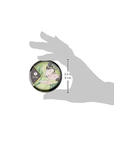 Shunga Vela Massagem Afrodisíaca Chá Verde 30ml