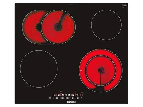 Siemens ET601FNP1E 8.300W Placa Vitrocerâmica Preto