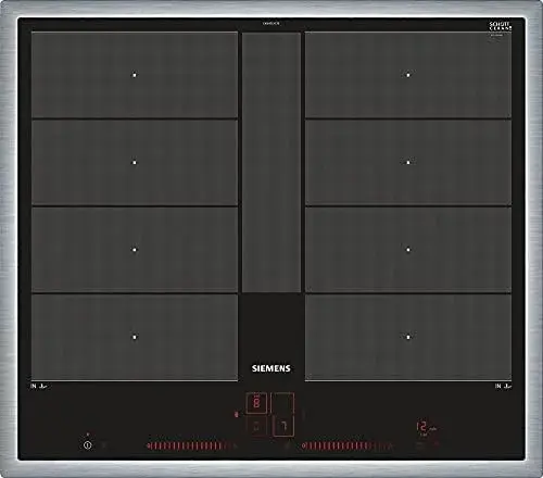 Siemens EX645LYC1E 7400W placa de indução preta temporizador