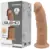 Silexd Dildo Dual Density Caramel 6″