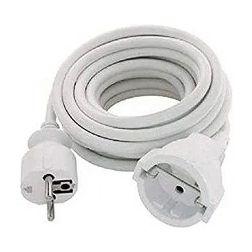 Silver Electronics S0424902 3M Cabo Alongador Schuko Branco