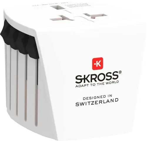 Skross Adaptador Mundo Muv Micro para tomadas de 2 pinos 250W