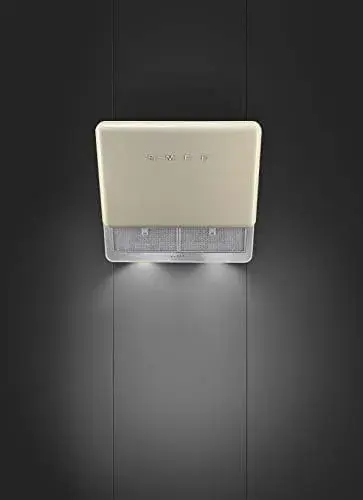 Smeg Anni 50 820 m3/h Exaustor {Bege} Montado na parede