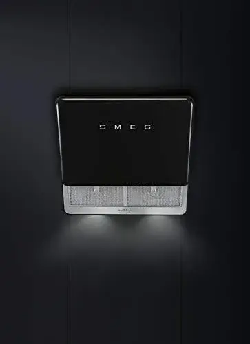 Smeg Anni 50 Black Exaustor 820 m3/h
