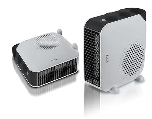 Sogo CAL-SS-18325 2000 W Termoventilador Branco 250 mm