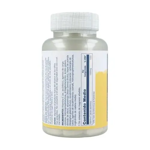 Solaray Vitamina C 1000mg Suporte Imunológico