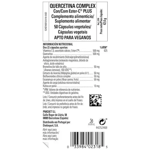 Solgar Quercetin Complex reforça o sistema imunológico 50 cápsulas