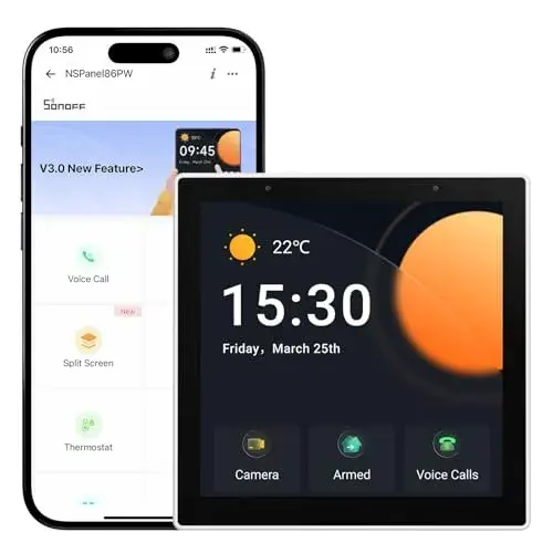 Sonoff Painel de Controle Inteligente Branco Zigbee Pro