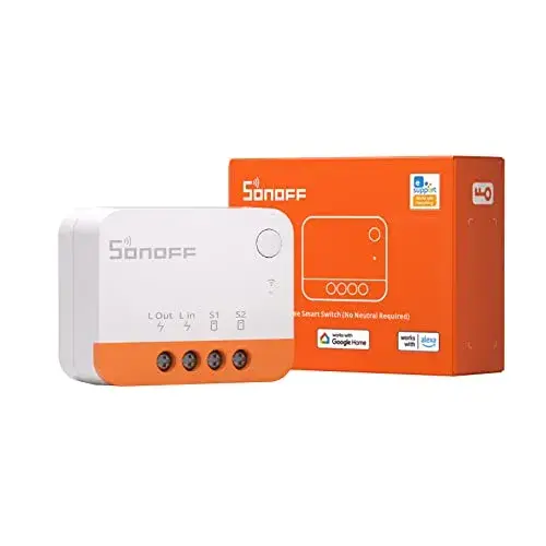 Sonoff relé Zigbee compacto controlado por voz