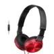 Sony MDR-ZX310APR Diadema Outdoor Vermelho