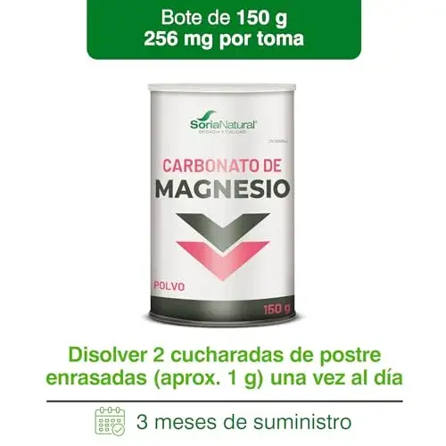 Soria Natural Carbonato Magnésio 150g