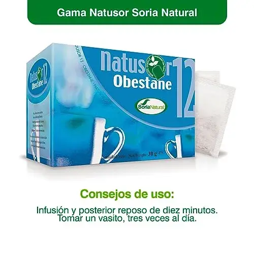 Soria Natural Chá de Infusão Obestane 20 Saquetas