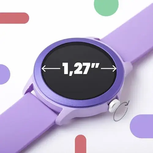 SPC Smartee Duo Vivo Violeta Smartwatch estilo colorido 1,27 polegadas