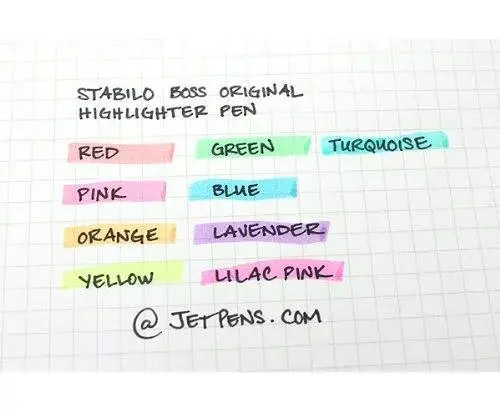 Stabilo Marcador Boss Turquesa 2-5mm