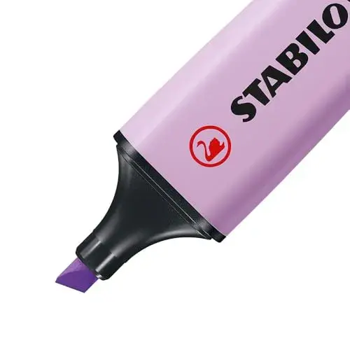 Stabilo Marcador Pastel Fluorescente Brisa Violeta 10 Unidades