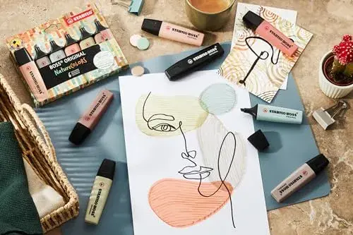 Stabilo Sublinhador Verde Caqui 10 Unidades