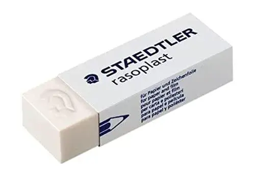 Staedtler Borracha Plástico Branca 43x19x13mm